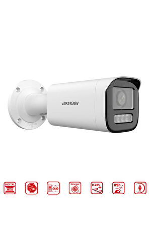 DS-2CD1623G2-LIZSU - 2MP Motorize Varifokal Lensli IR Bullet Kamera Smart Hybrid Light + Motion Detection