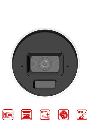 DS-2CD2043G2-LI2U - 4M Smart Hybrit Light Bullet Network Kamera Acusens WDR 