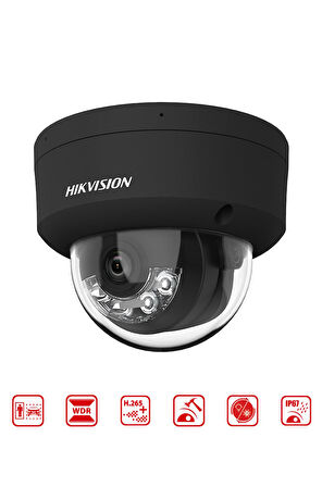 DS-2CD2143G2-LIS2U - 4M Smart Hybrit Light Dome Network Kamera Acusens WDR