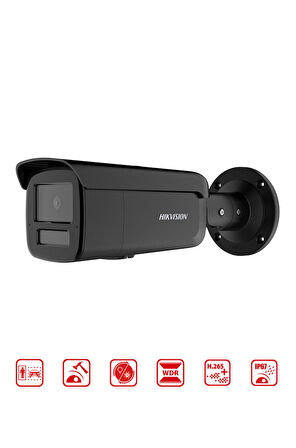 DS-2CD2T43G2-LIS2U/SL - 4M Smart Hybrit Light  Bullet Network Kamera Acusens WDR