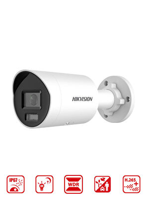 DS-2CD2046G2H-I2U/SL - 4M Darkfight Bullet Network Kamera Live Gaurd WDR