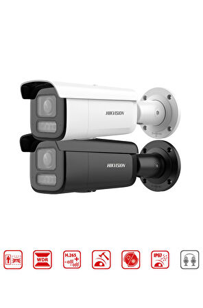 DS-2CD2643G2-LIZS2U - 4MP Motorize Varifokal Lensli Smart Hybrid Light  Bullet Kamera WDR