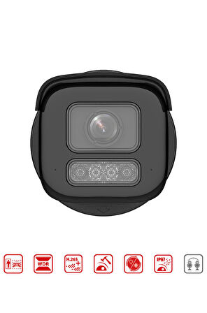 DS-2CD2643G2-LIZS2U - 4MP Motorize Varifokal Lensli Smart Hybrid Light  Bullet Kamera WDR