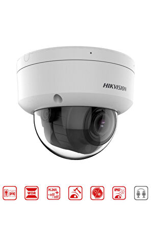 DS-2CD2743G2-LIZS2U - 4MP Motorize Varifokal Lensli Hybrid Light  Bullet Kamera WDR