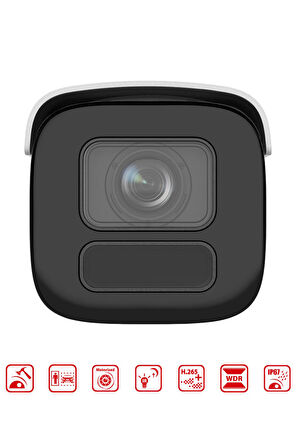 DS-2CD2646G2HT-IZS - 4MP Motorize Varifokal Lensli  IR Bullet Kamera WDR