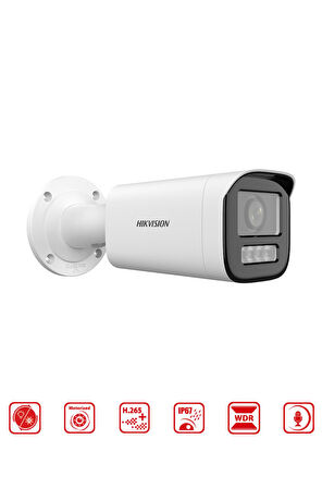 DS-2CD1663G2-LIZSU - 6MP Smart Hybrit Light Motorize Varifokal Lensli Bullet Kamera WDR