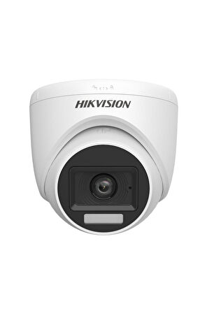 DS-2CE76K0T-LPFS （Dahili mikrofon） Dahili/Harici 3k Hybrid Light Dome Kamera (20mt, Plastik)