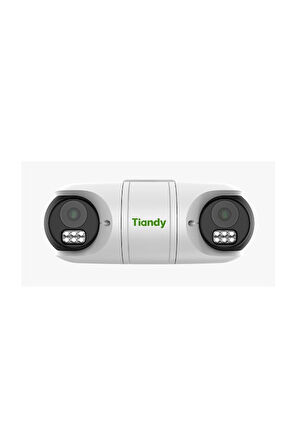 Tiandy 2 Megapiksel Çift kamera Sabit IR Bullet Kamera - Sesli
