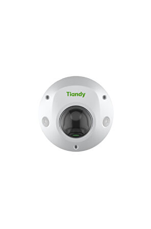 Tiandy 2 Megapiksel Starlight Vandalproof Mini Dome Kamera - Sesli