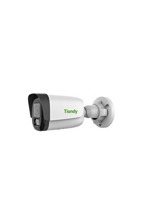 Tiandy 4 Megapiksel Color Maker Süper Starlight WDR IP Bullet Kamera - Sesli