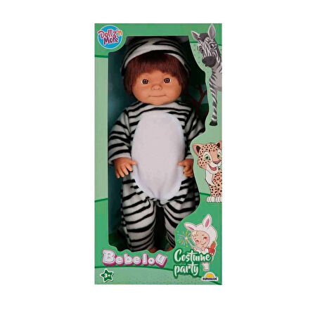 Çocuk 40041 Bebelou Hayvan Kostümlü Bebek 40 cm