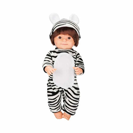 Çocuk 40041 Bebelou Hayvan Kostümlü Bebek 40 cm