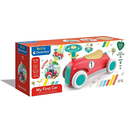 Çocuk 17308 Baby Clementoni İlk Klasik Arabam / 12-36 ay