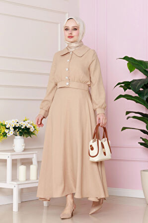 Cepkenli Etekli ikili Takım-Camel