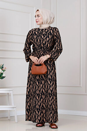 Beli Tünelli Bürümcük Karin Elbise-VİZON