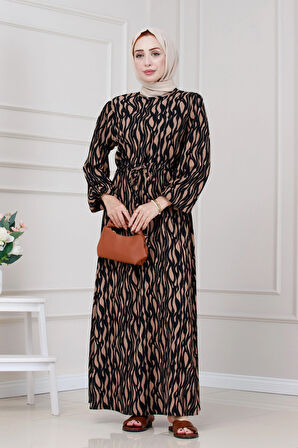 Beli Tünelli Bürümcük Karin Elbise-VİZON