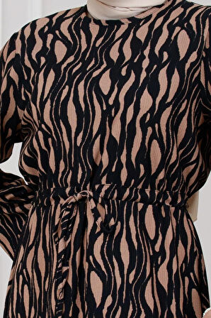 Beli Tünelli Bürümcük Karin Elbise-VİZON