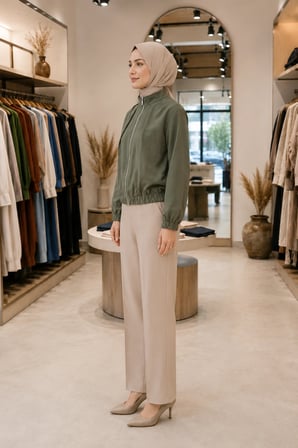 Bomber Ceket-HAKİ