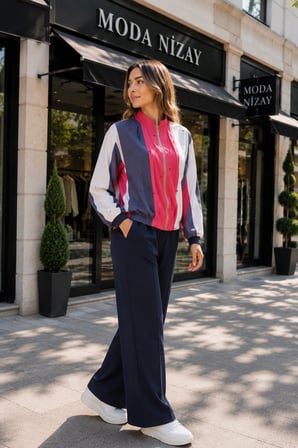 Bomber Ceket-LACİVERT