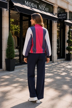 Bomber Ceket-LACİVERT
