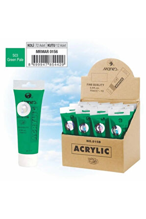 Marıes Akrilik Boya 75ml Green Pale 503