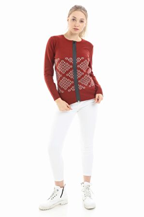 FTZ Women Kadın TRİKO Kiremit