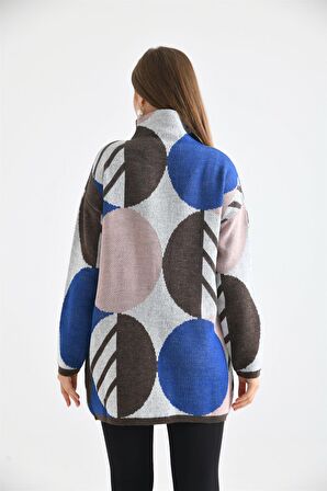 Ftz Women Kadın Kendiliğinden Yakalı Bluz Kahve