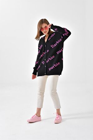 Ftz Women Kadın  Barbie Hırka Siyah 20676