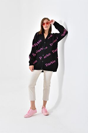 Ftz Women Kadın  Barbie Hırka Siyah 20676