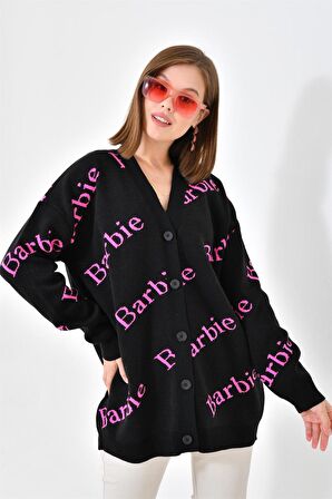 Ftz Women Kadın  Barbie Hırka Siyah 20676