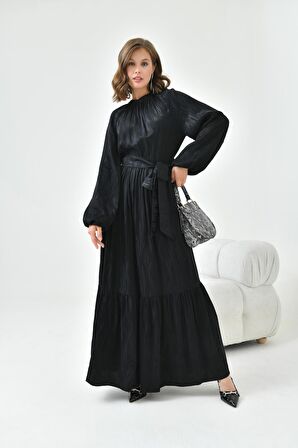 FTZ WOMEN Kadın JAKAR ELBİSE Siyah 30857