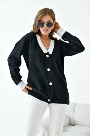 Ftz Kadın Kolej Hırka Siyah 20891