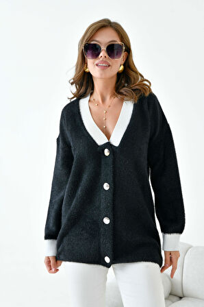 Ftz Kadın Kolej Hırka Siyah 20891