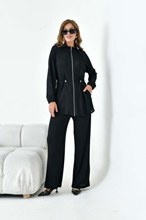 FTZ Women Kadın Örme Takım  Siyah 30992