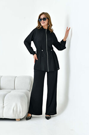 FTZ Women Kadın Örme Takım  Siyah 30992