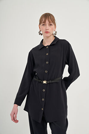 FTZ Women Kadın Pantolonlu Takım  Siyah 31035