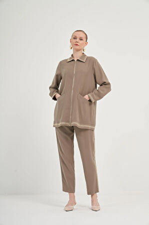 FTZ Women Kadın Tansel Takım  Haki 31046