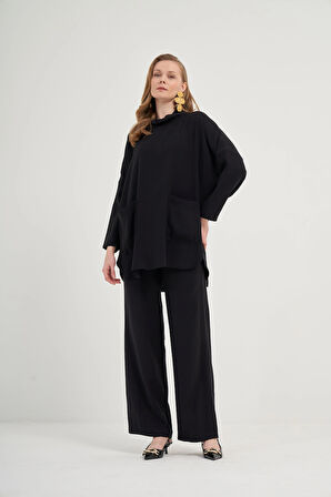 FTZ Women Kadın Takım  Siyah 30508-2