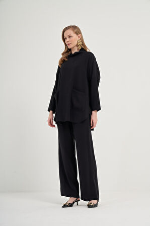 FTZ Women Kadın Takım  Siyah 30508-2