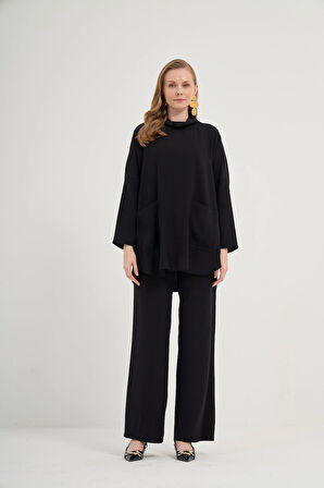 FTZ Women Kadın Takım  Siyah 30508-2