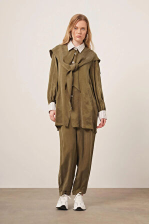 FTZ Women Kadın Tansel Takım  Haki 31104