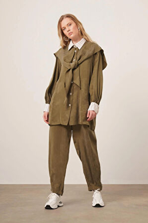 FTZ Women Kadın Tansel Takım  Haki 31104