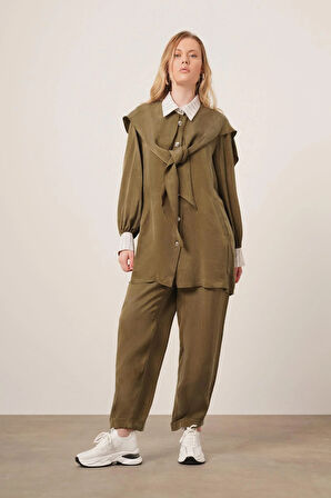 FTZ Women Kadın Tansel Takım  Haki 31104