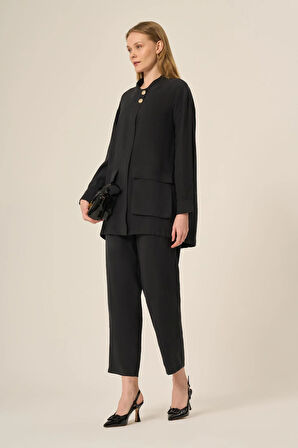 FTZ Women Kadın Begonya Takım  Siyah 31090