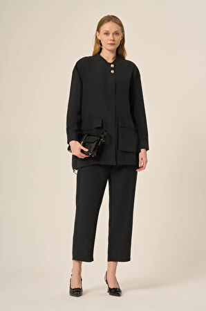 FTZ Women Kadın Begonya Takım  Siyah 31090