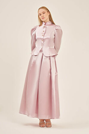 FTZ Women Kadın Abiye Takım  Fuşya 31126