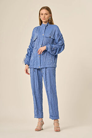 FTZ Women Kadın Craş Takım  Mavi 31117