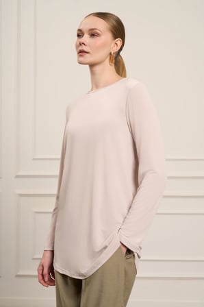 FTZ Women Kadın Uzun Kollu İçlik  Taş 31086
