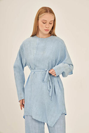 FTZ Women Kadın Melanj Takım  Mavi 31107