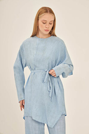 FTZ Women Kadın Melanj Takım  Mavi 31107